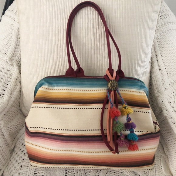 Atenti Handbags - ATENTI Western Boho Style Shoulder Bag